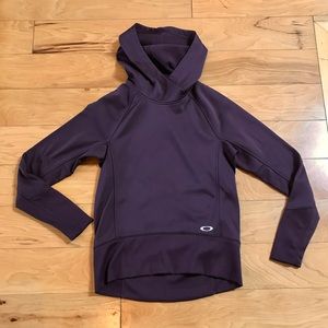 Women’s Oakley hooded sweatshirt muted purple size small